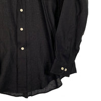 Brooks Brothers ブルックスブラザーズ リネン ボタンダウンシャツ ブラック Size L 福生店