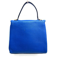 CELINE セリーヌ E06-1 2WAY レザー ハンドバッグ ブルー 瑞穂店