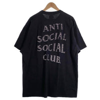 NEIGHBORHOOD ネイバーフッド 24SS Anti Social Social Club アンチソーシャルソーシャルクラブ スカル プリントTシャツ ブラック 241GEASN-STM01S Size XXL 福生店