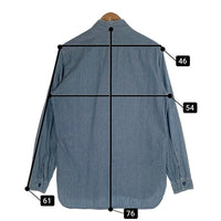 BUZZ RICKSON'S バズリクソンズ シャンブレー ワークシャツ ブルー Size 15-15 1/2(M) 福生店