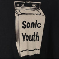 ciatre シアター Sonic Youth ソニックユース コットンニットセーター ブラック Size L 福生店