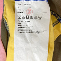 COMME des GARCONS HOMME DEUX コムデギャルソンオムドゥ DK-T001 AD2022 マルチカラー 切替Tシャツ ピンク sieS 瑞穂店