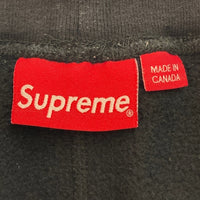 Supreme シュプリーム S logo sweat pant 20SS スウェット キルティング パンツ ブラック sizeL 瑞穂店