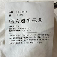 COMME des GARCONS SHIRT コムデギャルソンシャツ FI-T017 ロゴプリントTシャツ ホワイト sizeXL 瑞穂店