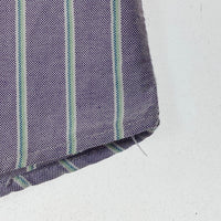 Ralph Lauren ラルフローレン CLASSIC FIT オックスフォード ストライプ 半袖シャツ パープル sizeXXL 瑞穂店