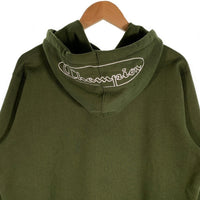 SUPREME シュプリーム 19SS Champion チャンピオン Outline Hooded Sweatshirt アウトライン プルオーバースウェットパーカー グリーン Size M 福生店