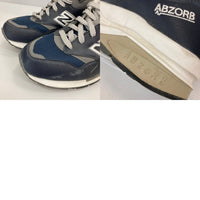 new balance ニューバランス CM1600LV レザーローカットスニーカー ネイビー Size 27.5cm 瑞穂店