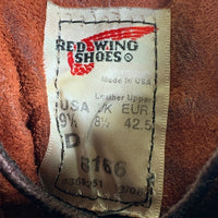 RED WING レッドウィング 8166 プレーントゥ ワークブーツ オロラセット 08年 Size 27.5cm 福生店