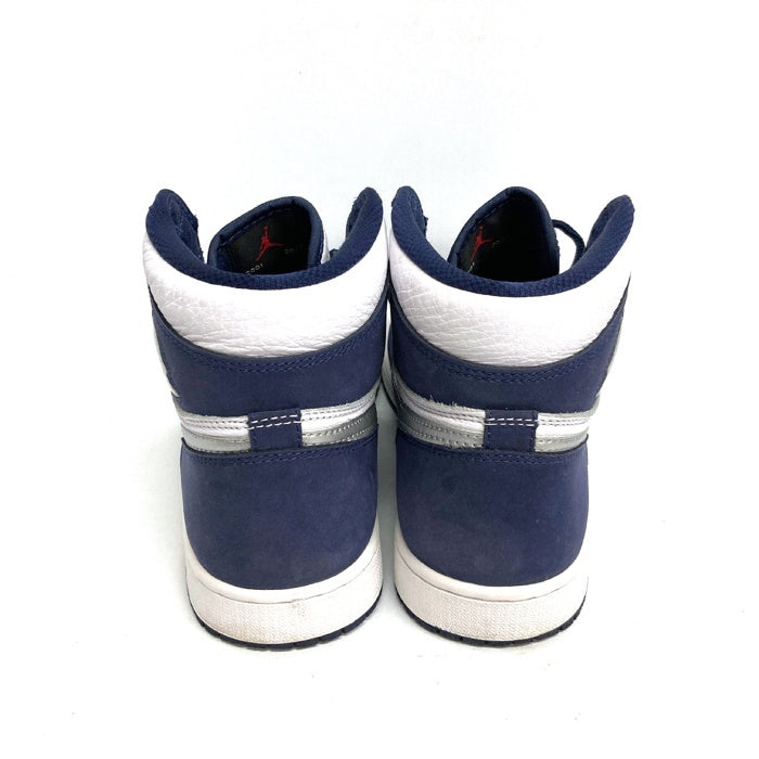 NIKE ナイキ スニーカー DC1788-100 Air Jordan 1 High OG CO JP White/Midnight Navy  エアジョーダン1 ネイビー size27.5cm 瑞穂店