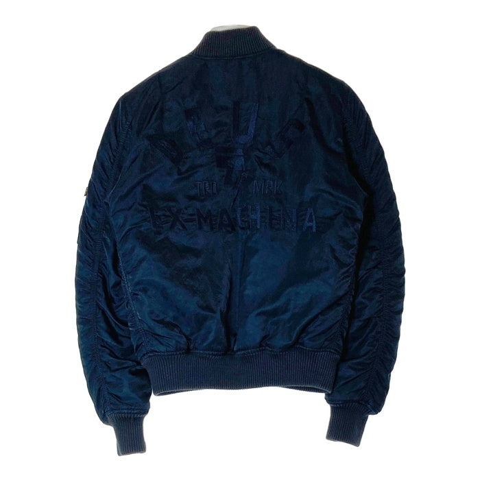 Deus Ex Machina×ALPHA デウスエクスマキナ×アルファ ロゴ刺繍 MA-1