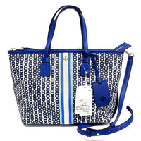 TORY BURCH トリーバーチ 53304 2WAY トートバッグ ブルー 瑞穂店