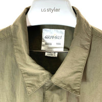 GRAMICCI グラミチ GUJK-21S043 SHELL CAMP SHIRTS オリーブ sizeM 瑞穂店