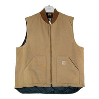 Carhartt カーハート V01 BRN USA製 ダックベスト ブラウン sizeXL 瑞穂店