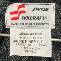 SKILCRAFT スキルクラフト SP0100-05-D-0344 IPFU ARMY トレーニングジャケット シルバー sizeMEDIUM/LONG 瑞穂店