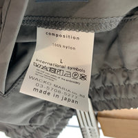 WACKO MARIA ワコマリア ATHLETIC SHORTS アスレチックショーツ ナイロンショートパンツ グレー Size L 福生店