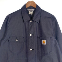 CARHARTT カーハート ダック チョアコート カバーオール デニム ジャケット グレー 0038-00 Size L 福生店