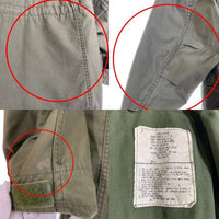 80's U.S. ARMY 米軍 M-65 FIELD JACKET フィールドジャケット オリーブ 8415-00-782-2942 DLA100 -81-C-3462 Size LARGE REGULAR 福生店