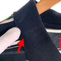 SUPREME シュプリーム 23SS Multi Stripe Polo マルチストライプ ポロシャツ 半袖 ブラック グリーン Size XXL 福生店