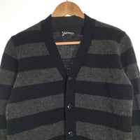Schott ショット Cardigan カーディガン ブラック グレー 3144011 Size S 福生店