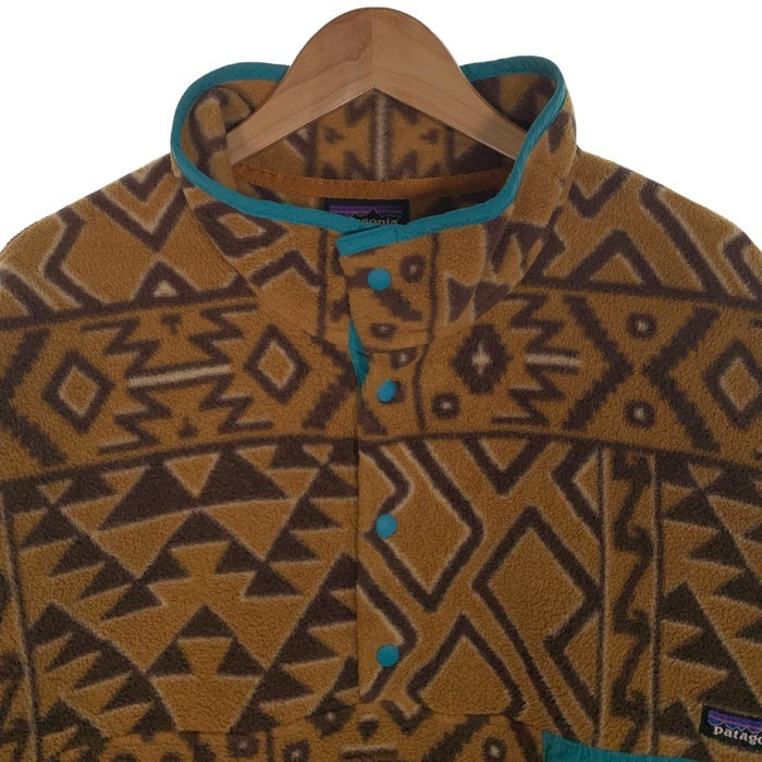 patagonia パタゴニア SYNCHILLA SNAP-T シンチラ スナップT プルオーバーフリースジャケット 総柄 マルチ  25450FA14 Size XXL 福生店