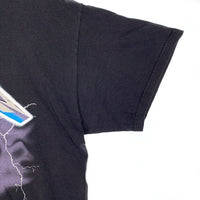 00`s METALLICA メタリカ RIDE THE LIGHTNING 半袖 Tシャツ ブラック FRUIT OF THE LOOMタグ Size L 福生店
