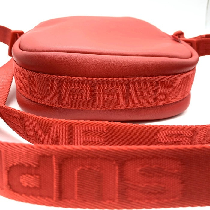 Supreme Leather Shoulder Bag Red レザー 赤 SUPREME シュプリーム