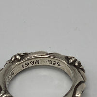 CHROME HEARTS クロムハーツ SBT BAND SBTバンドリング 約7.8g シルバー size14号 瑞穂店