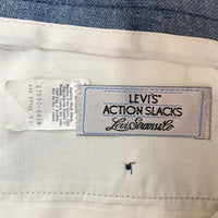 Levi’s リーバイス USA製 90's 銀タグ アクションスラックス TALONジップ グレー size- 瑞穂店