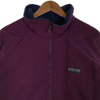90's LANDS'END ランズエンド SQUALL JACKET スコールジャケット ナイロン パープル フリースライナー USA製 Size M 福生店