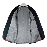 COMME des GARCONS HOMME PLUS コムデギャルソンオムプリュス PB-J013 AD2008 タイムフォーマジック期 パッチワーク タータンチェック切替 テーラードジャケット ブラック sizeM 瑞穂店