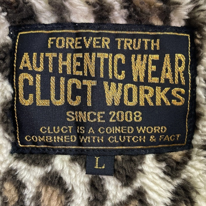 CLUCT AUTHENTIC (クラクト) 裏地付き ジップジャケット
