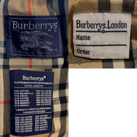 BURBERRYS バーバリー ステンカラーコート ノバチェック ベージュ コットン ポリエステル SHORT C89D Size 46 福生店