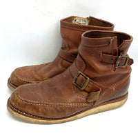 Chippewa チペワ 97876 MOC TOE ENGINEER BOOTS モックトゥ エンジニアブーツ ブラウン size9.5E 瑞穂店