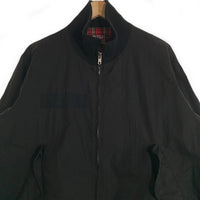 RALEIGH ラリー RED MOTEL ”La-Dee-Da La-Dee-Da” HARRINGTON JACKET ジップアップ ハリントンジャケット ブラック レッド 22R-37 Size S 福生店
