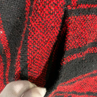 ブランド不明 プルオーバー メキシカンパーカー メキパー レッド Sise L XL相当 福生店