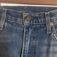 LEVI'S VINTAGE CLOTHING LVC リーバイスヴィンテージクロージング 67505-0110 ダブルニー ストレートデニムパンツ インディゴ USED加工 Size 31×32 福生店