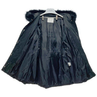 CECIL McBEE セシルマクビー ファーロングダウンジャケット ブラック sizeM 瑞穂店