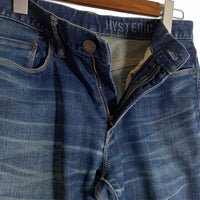 HYSTERIC GLAMOUR ヒステリックグラマー ストレッチ セルビッチ デニム パンツ インディゴ 0263AP10 Size 31 福生店