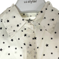 DEUXIEME CLASSE ドゥーズィエム クラス スター柄 シャツ ホワイト size- 瑞穂店