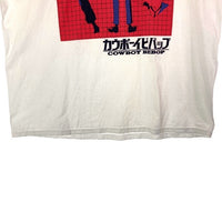 COWBOY BEBOP カウボーイビバップ プリントTシャツ ホワイト sizeL 瑞穂店