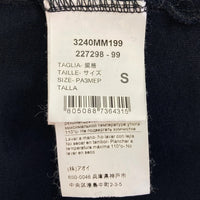 MSGM エムエスジーエム ロゴプリント ロングTシャツ ブラック sizeS 瑞穂店