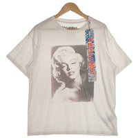 HOLLYWOOD RANCH MARKET ハリウッドランチマーケット REPLICⓐRT レプリカート Marilyn 聖林公司 MHG-MNO-CA-122 USED加工 マリリンモンロー ショートスリーブ 半袖 Tシャツ ホワイト Size M 福生店