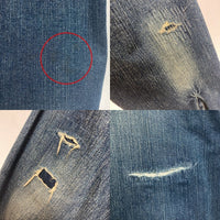 LFYT ラファイエット ダメージ加工 デニムシャツ インディゴ sizeXL 瑞穂店