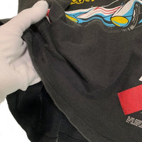 90`s SPEED RACER スピードレーサー プリントTシャツ ブラック マッハGOGOGO anvil USA製 Size L 福生店