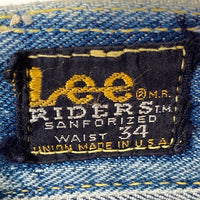 Lee リー サイド黒タグ 101Z 20刻印 デニムパンツ インディゴ size34 瑞穂店