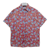 reyn spooner レインスプーナー 90s ビキニタグ フラワー総柄 半袖シャツ レッド sizeM 瑞穂店