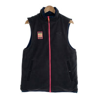 adidas アディダス リバーシブル ベスト ブラック ネイビー フリース ポリエステル FR0595 Size JP M 福生店