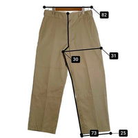 90's Dickies ディッキーズ ダブルニー ワークパンツ IDEALジップ ベージュ メキシコ製 85283KH Size 34×30 福生店