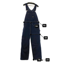 Sears シアーズ TOUGHSKINS デニムオーバーオール インディゴ Size 38×32 福生店