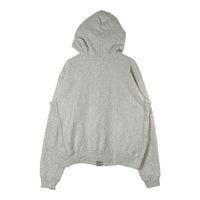 Champion チャンピオン 青刺繍タグ USA製 リバースウィーブ ARMY ワッペン フルジップパーカー グレー sizeL 瑞穂店